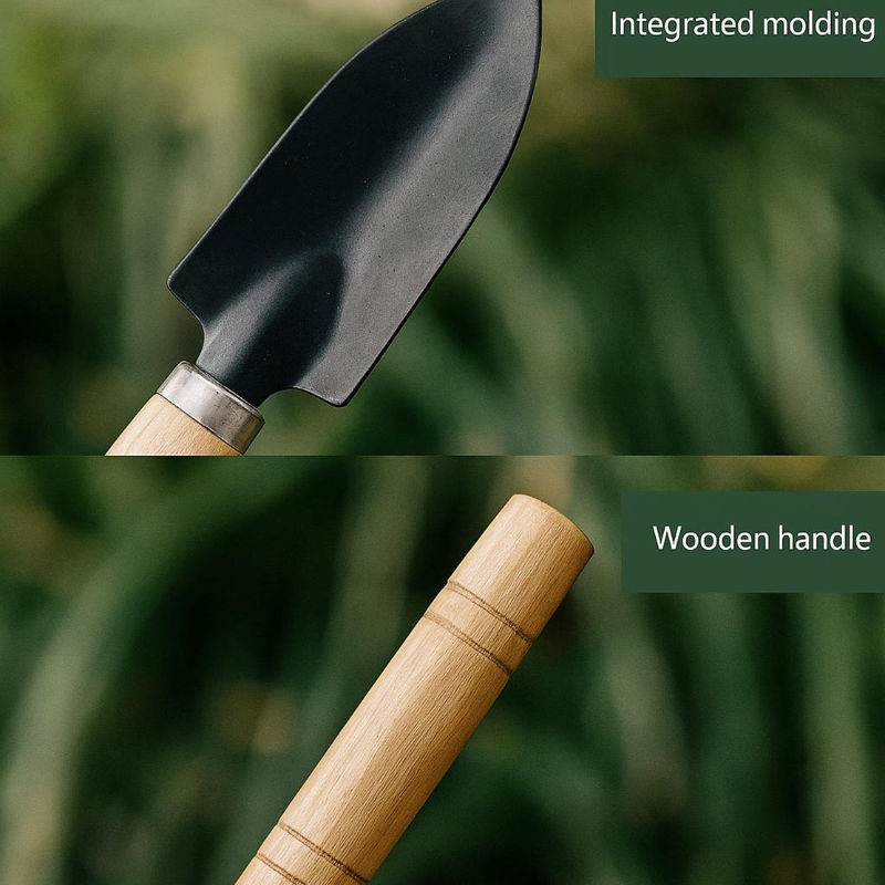 Handmade Wooden Garden Tool Set – Trowels & Cultivator Fork by Foxglove Home