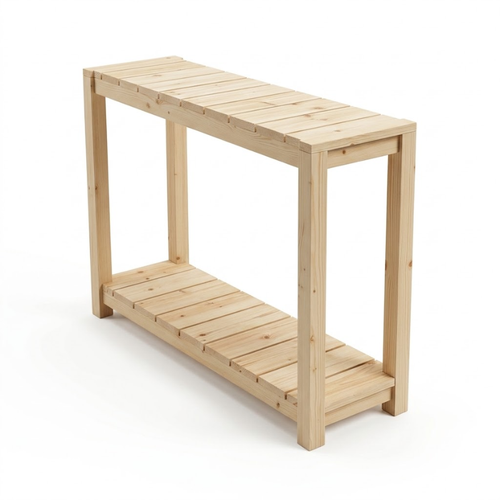 Handmade Wooden Garden Potting Bench – Outdoor Planting Work Table by Foxglove Home