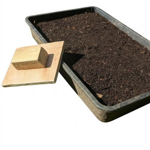 Handmade Wooden Soil Block Maker – Seed Starting Tool by Foxglove Home