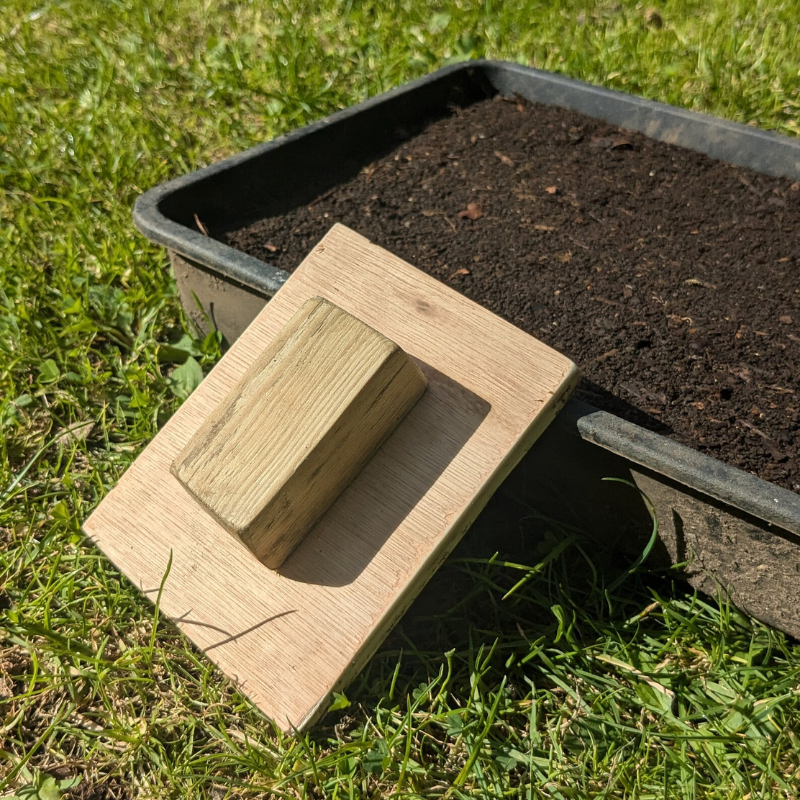 Handmade Wooden Soil Block Maker – Seed Starting Tool by Foxglove Home